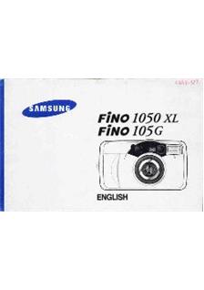Samsung Fino 1050 XL manual. Camera Instructions.